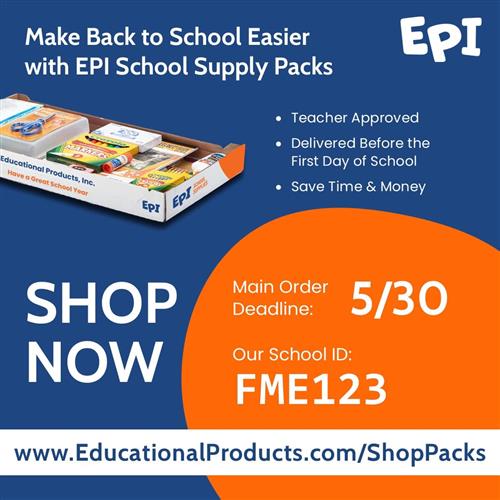 EPI Supply  Order Info