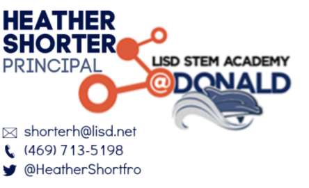 Heather Shorter, Principal | Donald STEM 