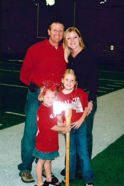 My family then...