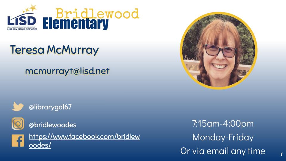 Ms. McMurray's Information 