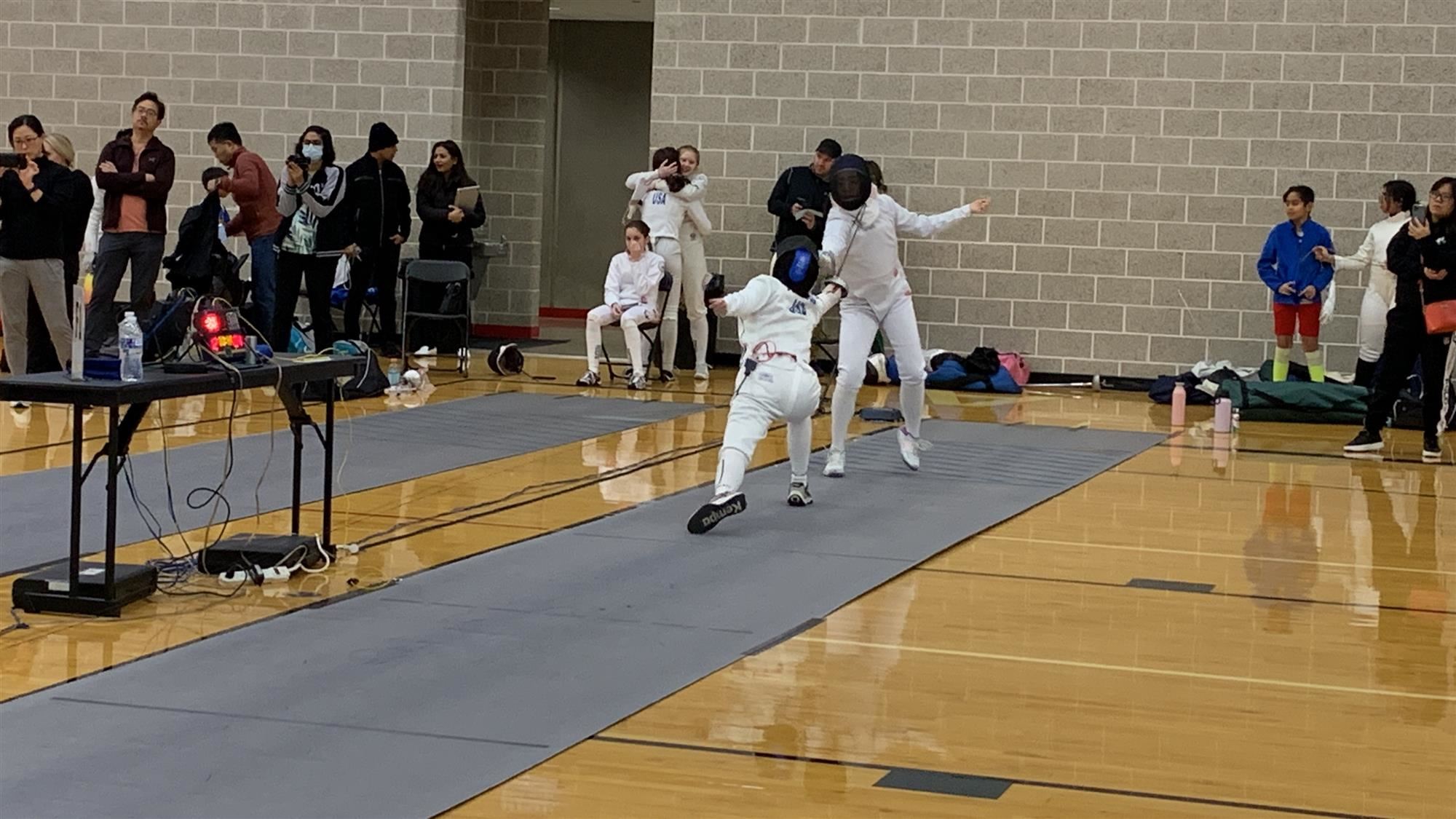 Fencing Junior Olympics 2024 Carol Karine