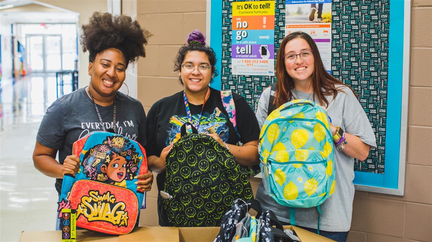 LISD Community Partners Provide School Supplies to Over 4,500 Students