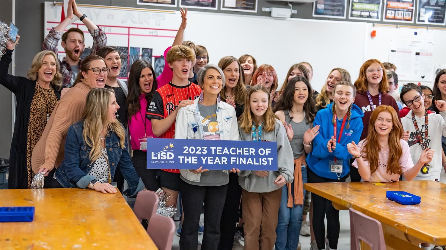 Photos: Briarhill’s Lizzie Amick named an LISD Teacher of the Year finalist