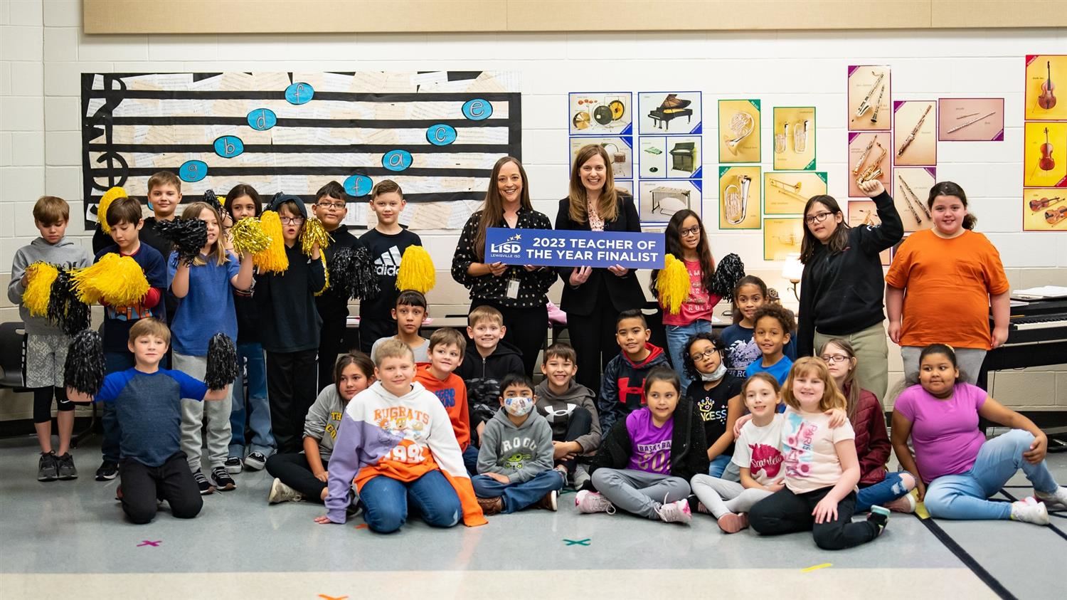 Photos: Camey’s Kierstyn Warnell named an LISD Teacher of the Year finalist