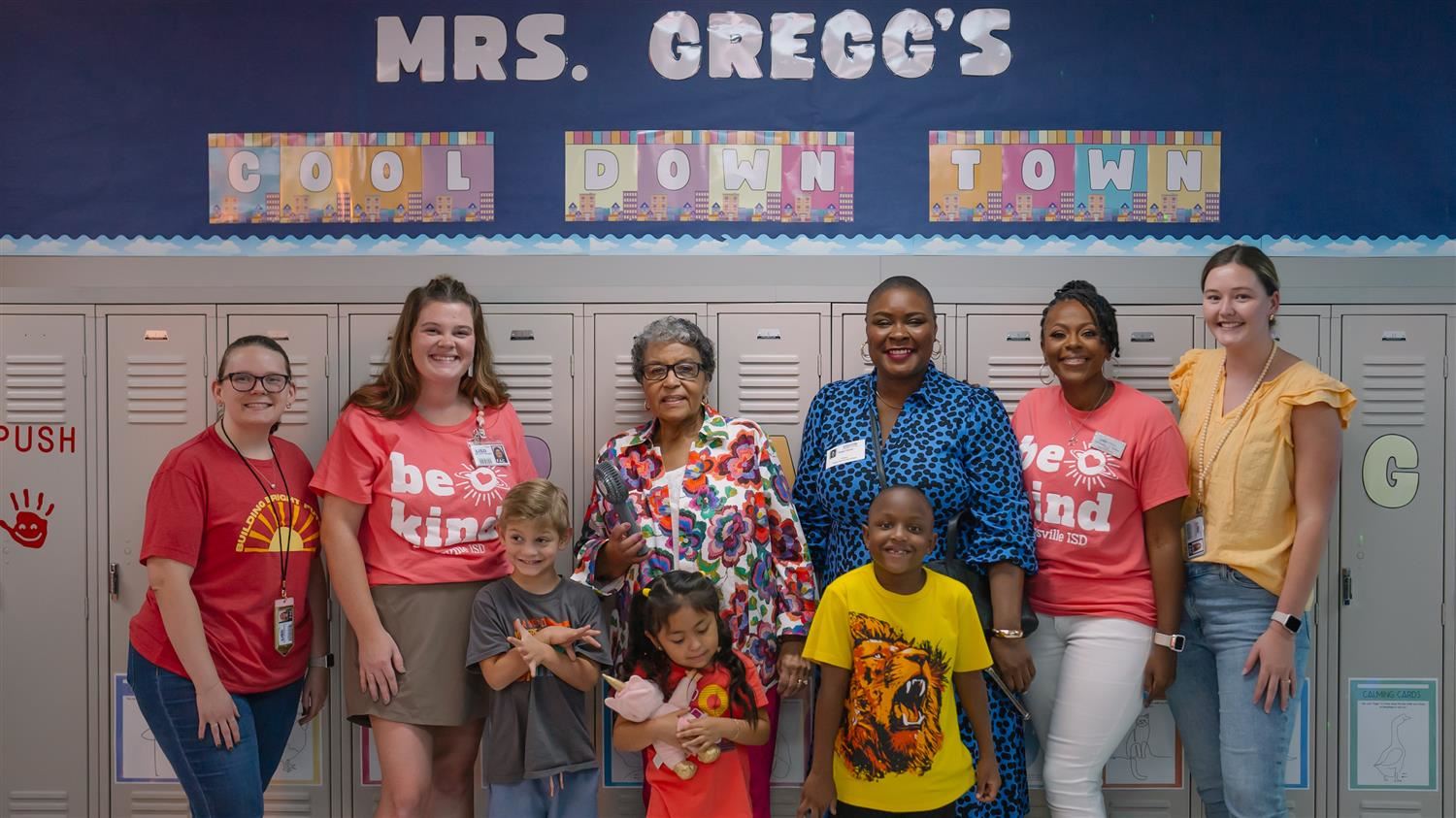 Degan Honors Vernell Gregg with Room Dedication