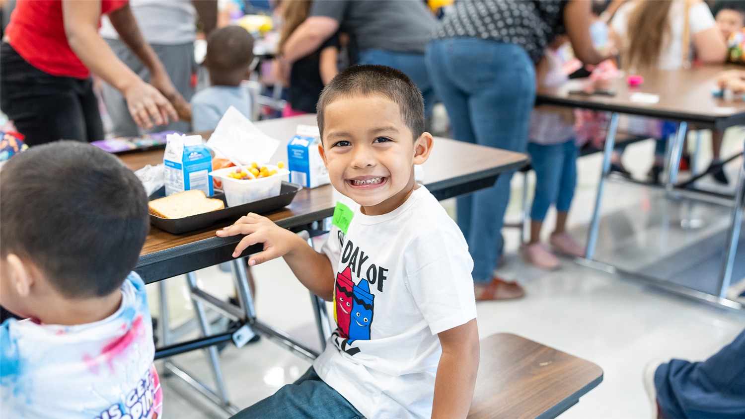 First Day of School at Degan ES