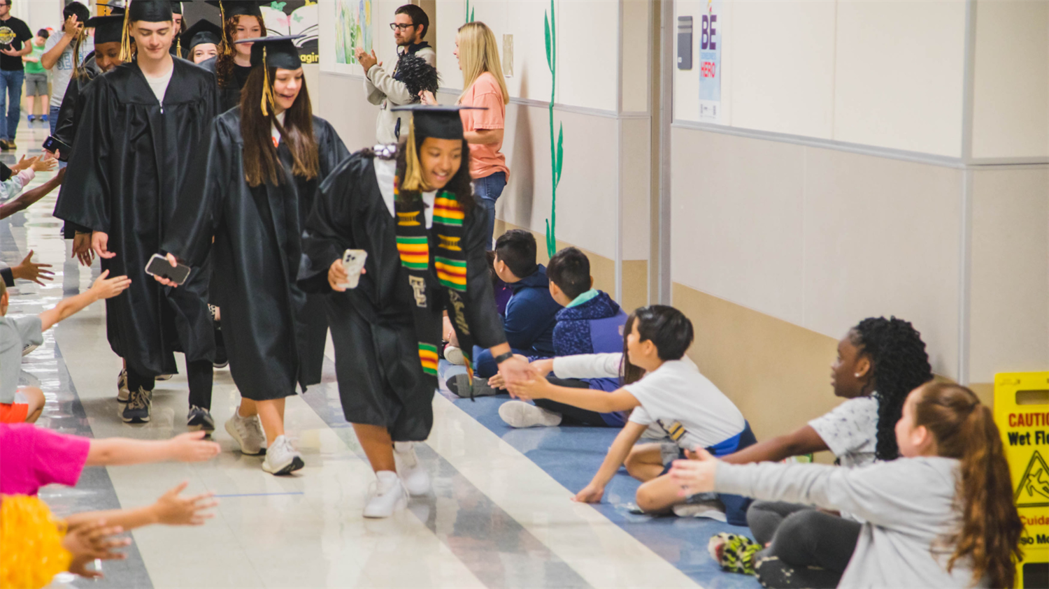 Graduation Parade at BB Owen ES
