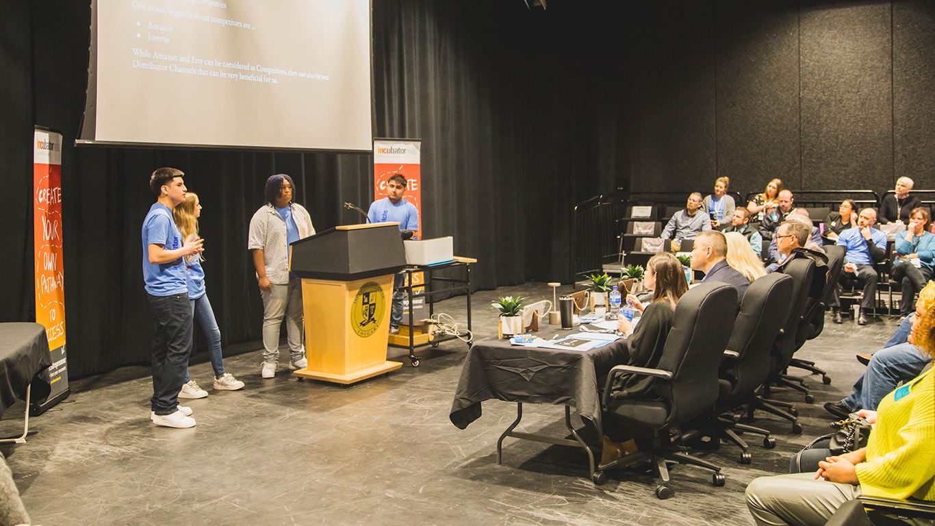 TCHS Hosts MVP Pitch for INCubatoredu Program