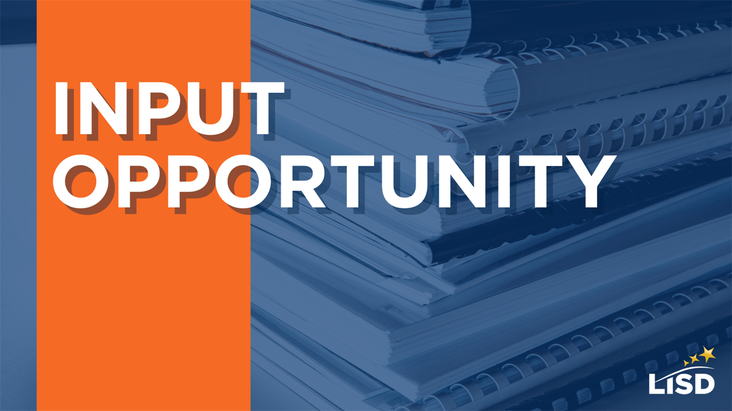 Health Instructional Materials Input Opportunity