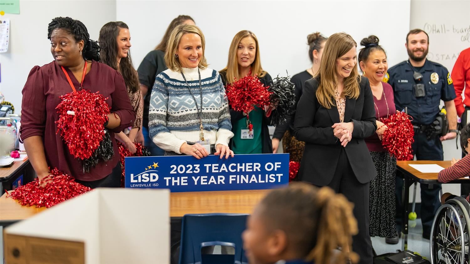Photos: Lamar’s Patricia Toothaker named an LISD Teacher of the Year finalist