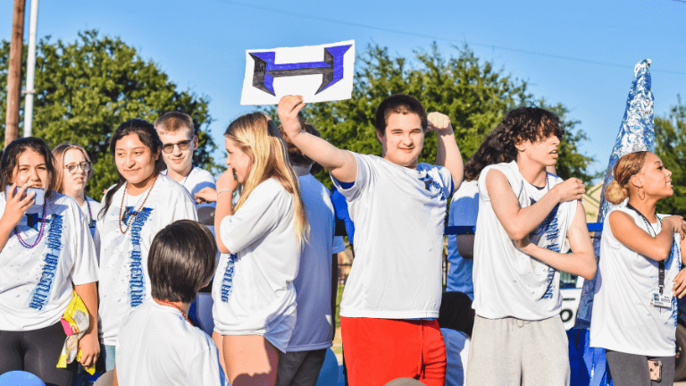 Hebron Hawks Celebrate Homecoming with Annual Parade + Pep Rally 