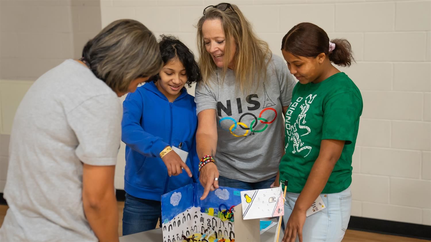 NISA Students Carry the Torch for Immersive Learning
