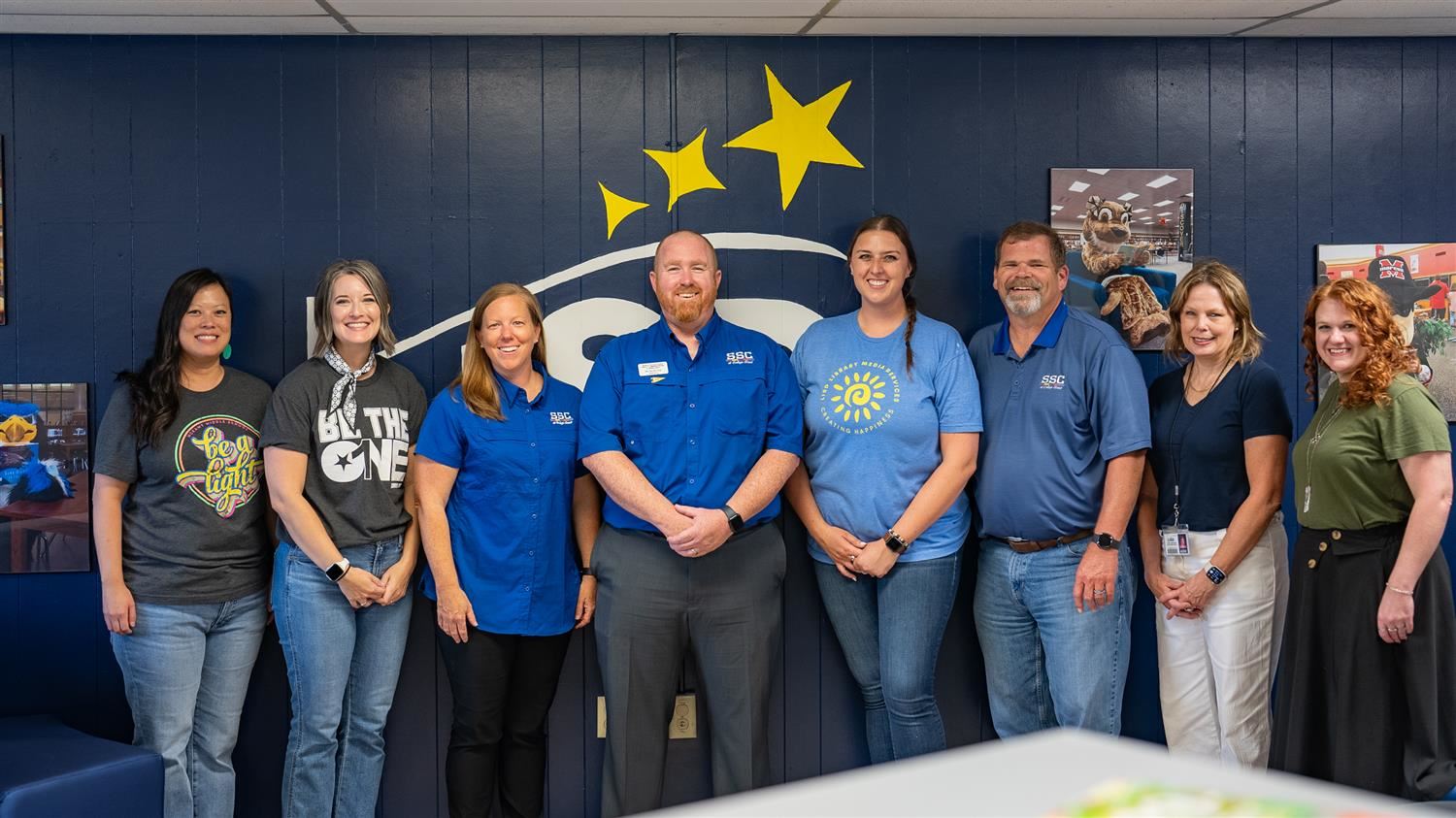 Student Success Center Staff Surprised with Teachers Lounge, Resource Library 