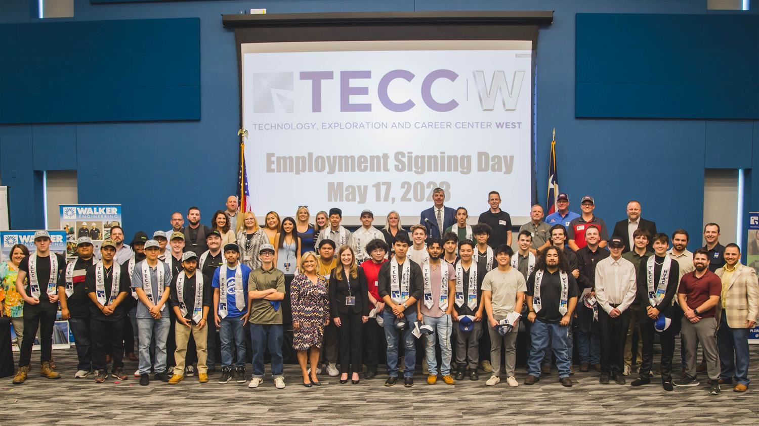 TECC-West Honors Students with Employment Signing Day