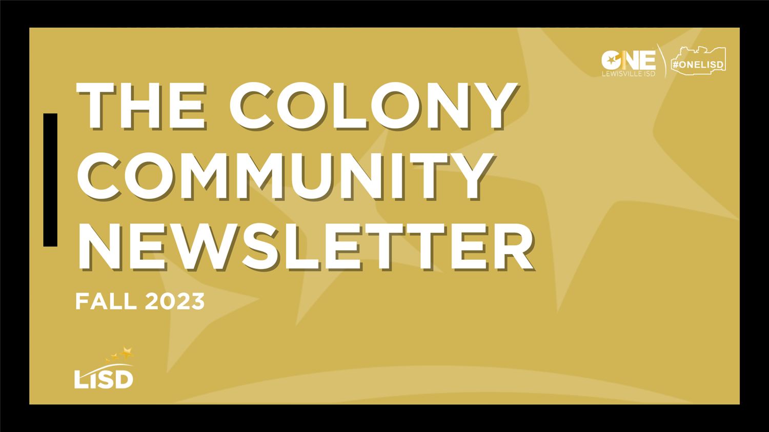 Fall 2023 The Colony Community Newsletter