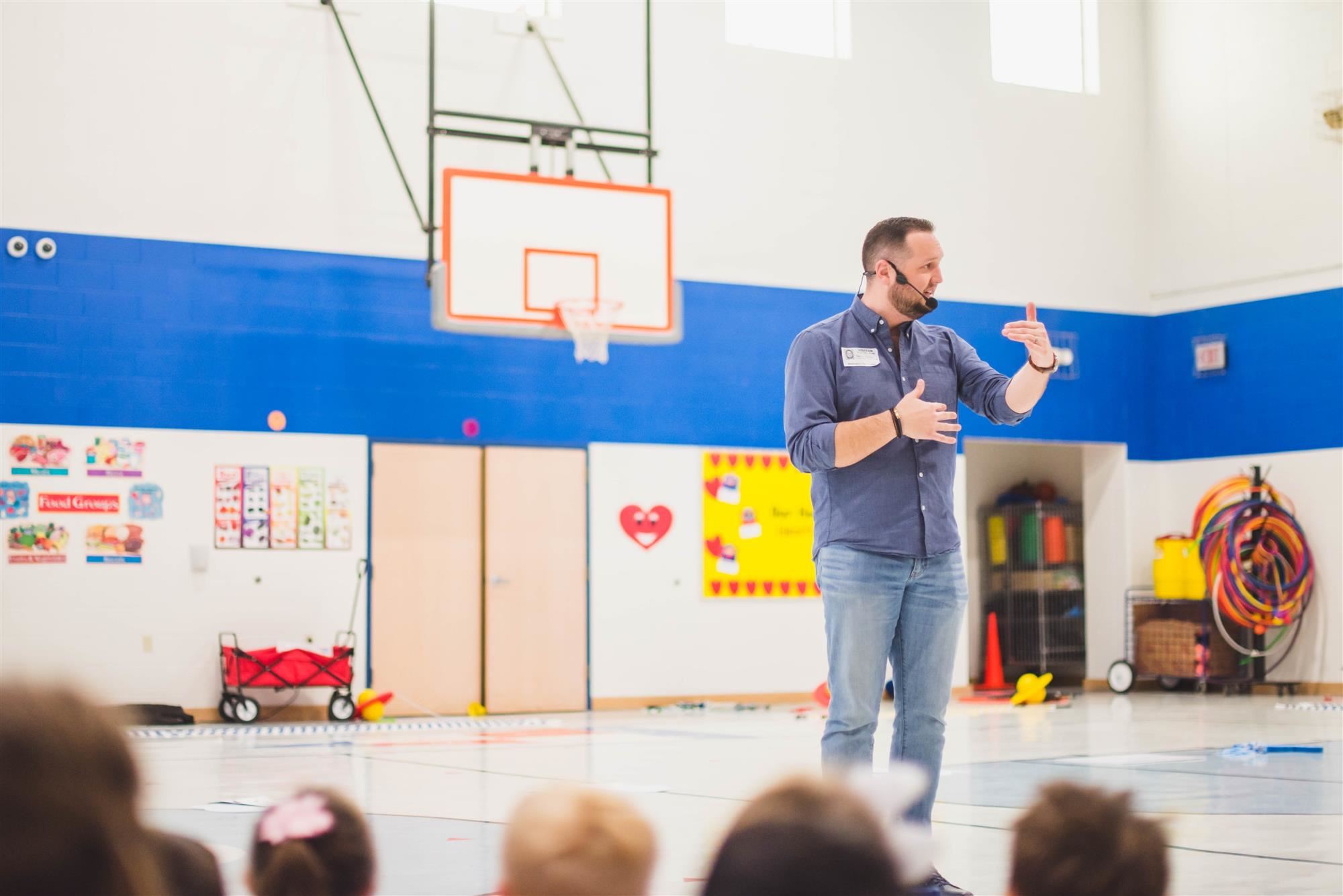 Guest speaker tells story of his daughter's new heart 