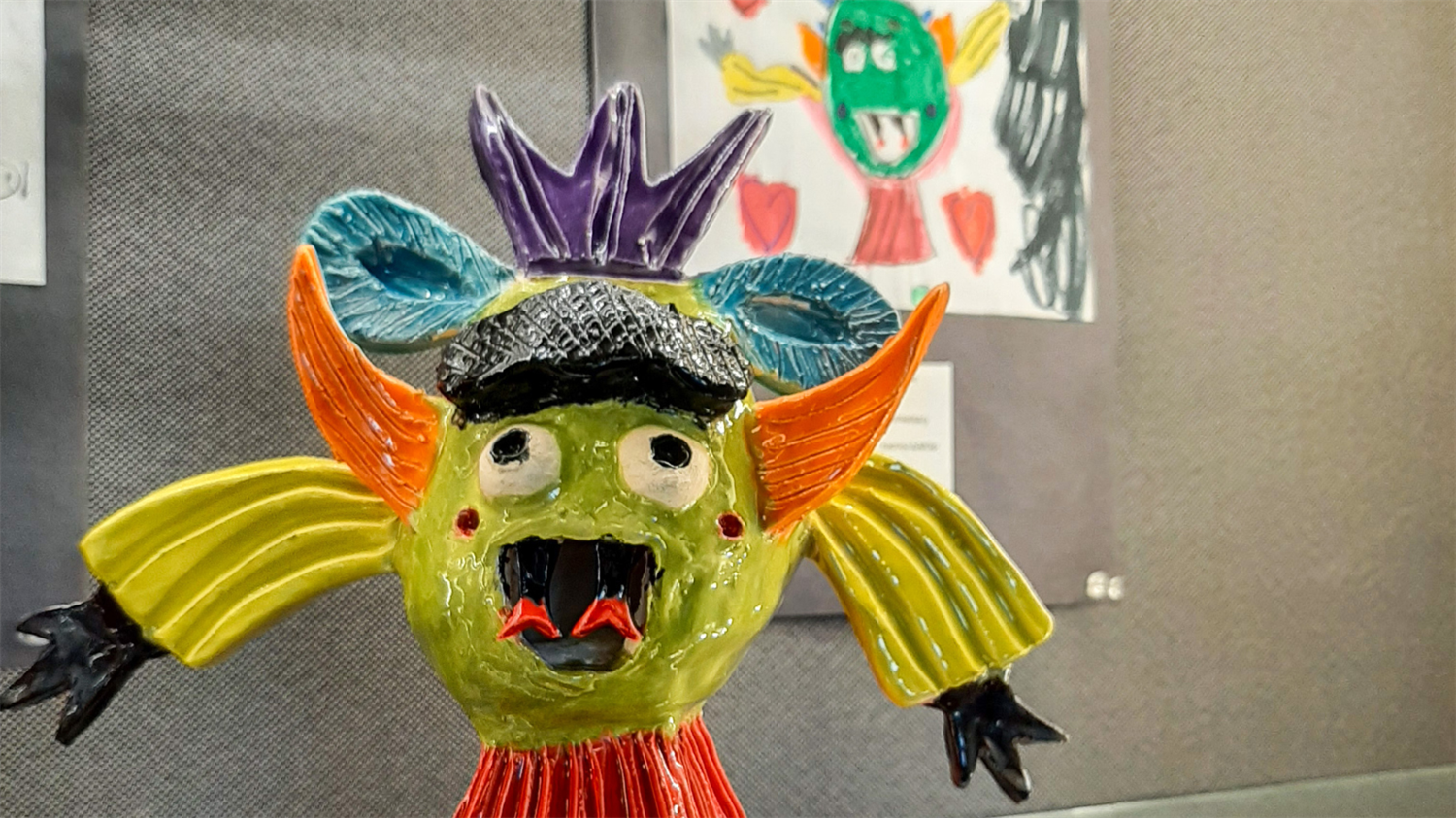 Monster Masterpieces at Prairie Trail ES & Marcus HS 