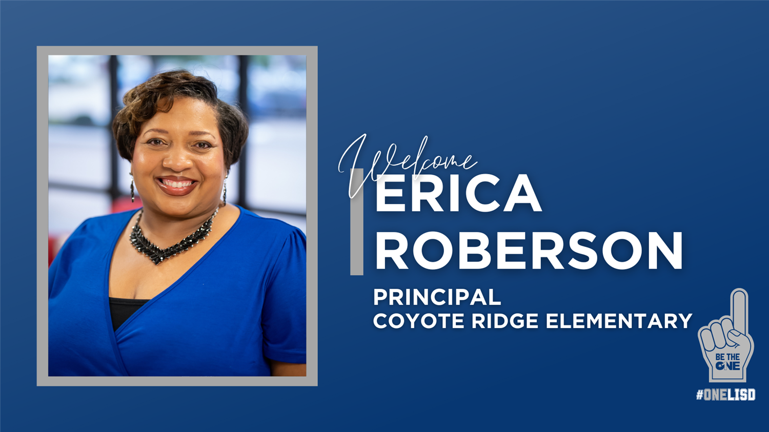 Roberson Named Principal of Coyote Ridge Elementary