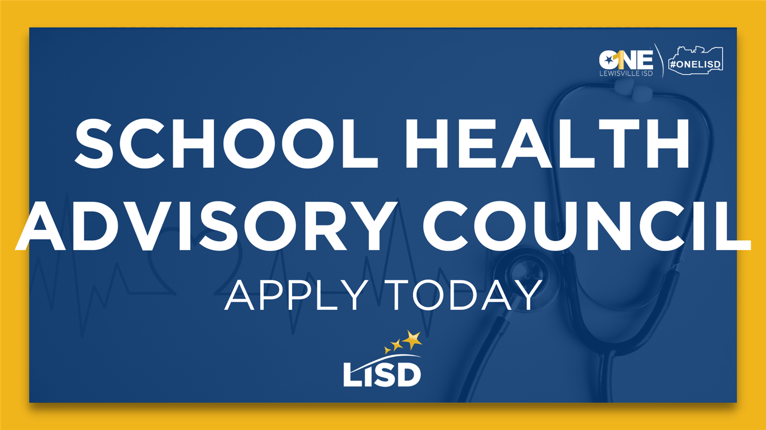  School Health Advisory Council: Apply Today