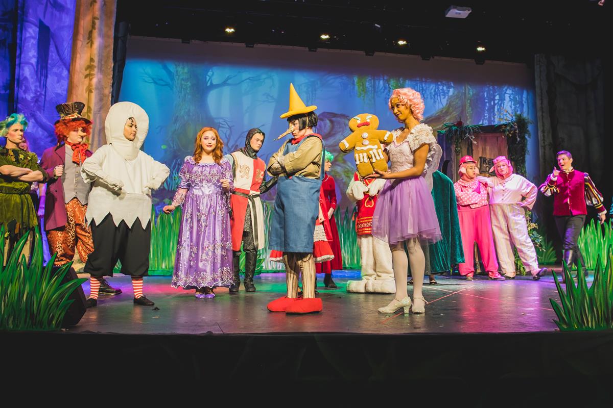 Theatre at The Colony Presents Shrek: The Musical.  