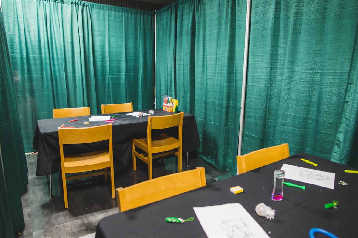 De-stress zone at The Colony High School. 