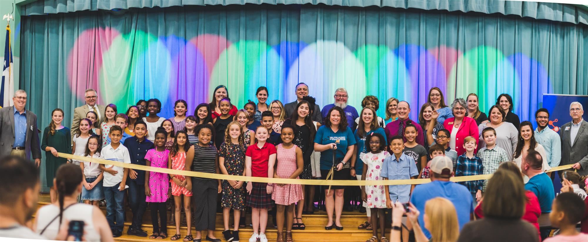 LISD STEM Academy at Valley Ridge Ribbon Cutting Ceremony 2019. 