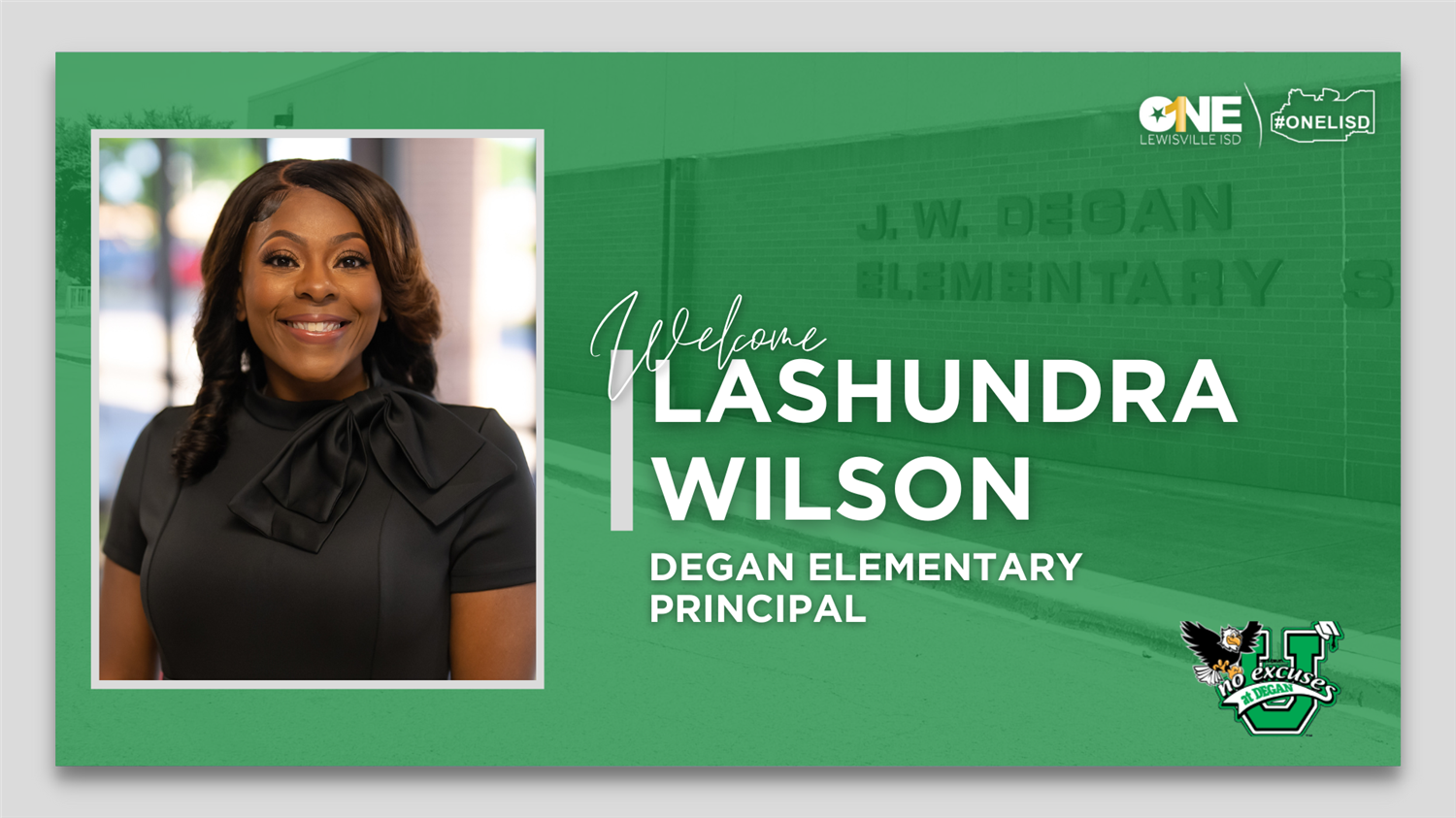 Wilson Named Principal of Degan Elementary
