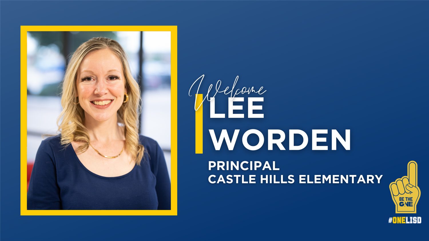 Worden Named Principal of Castle Hills Elementary
