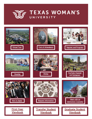 TWU Screenshot of Helpful Resources 