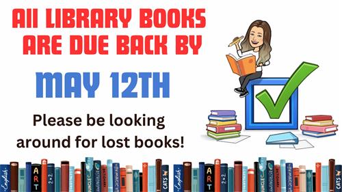 Books Due May 12th