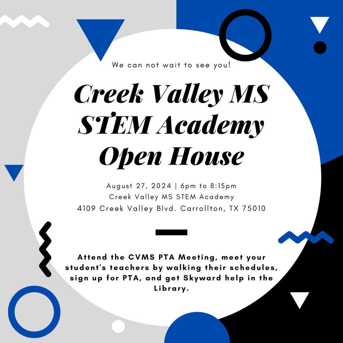  open house info