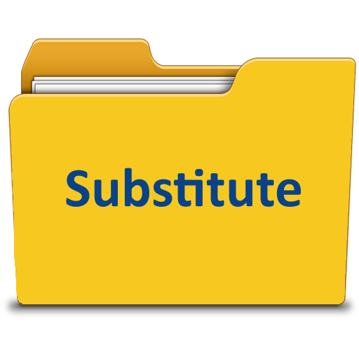 Substitute Resources 