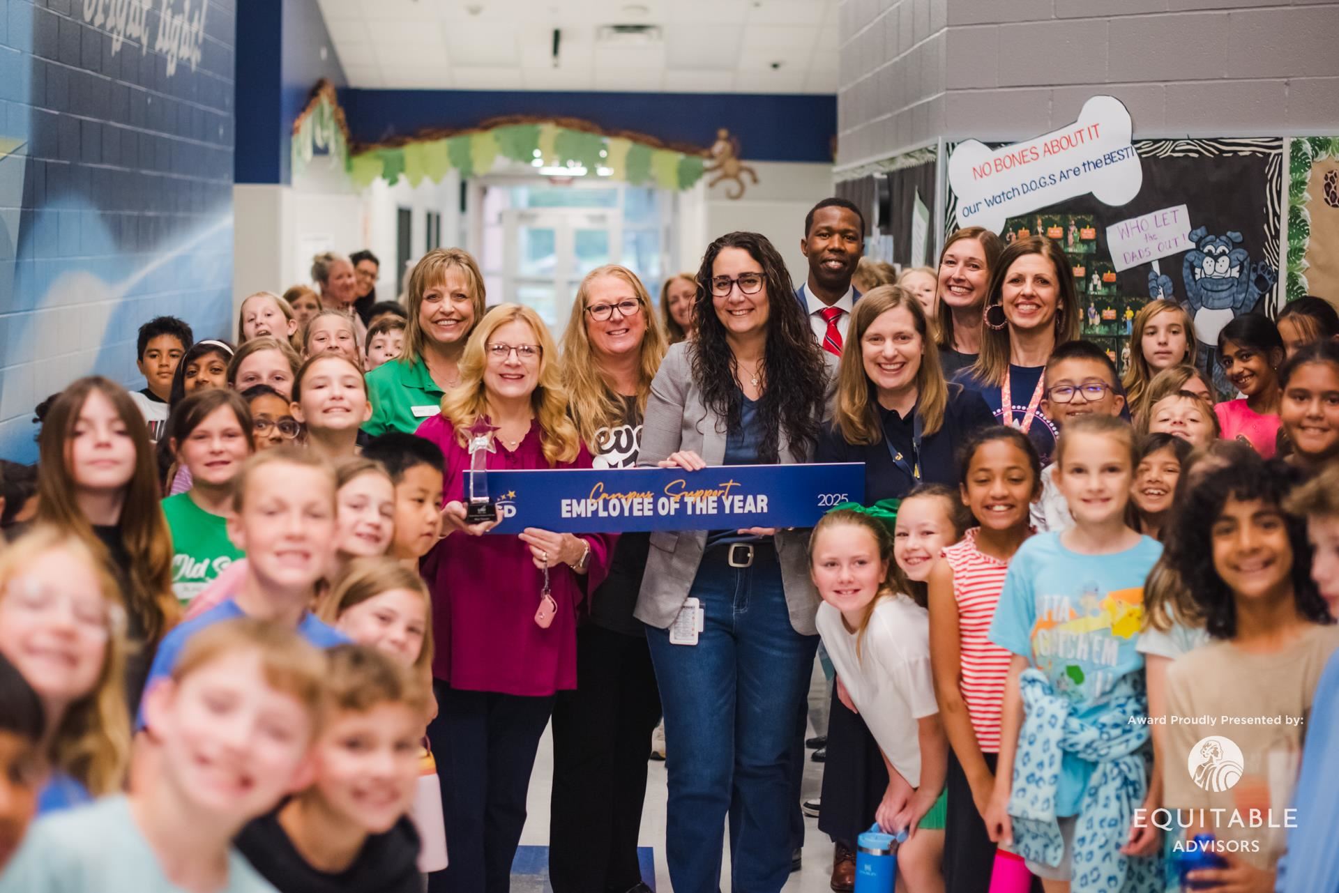 2024-25 LISD Campus Support Employee of the Year Mina Vlamakis.