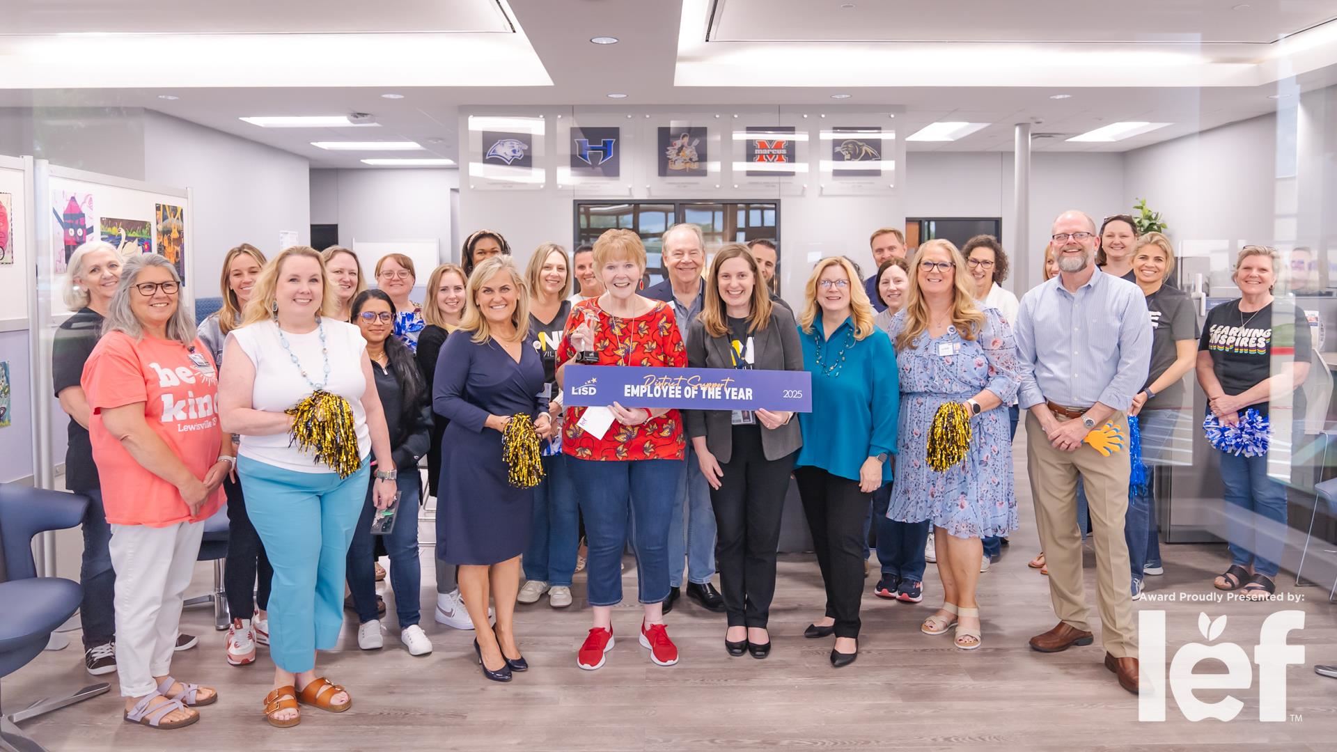 2024-25 LISD Support Employee of the Year Sharon Pennington.
