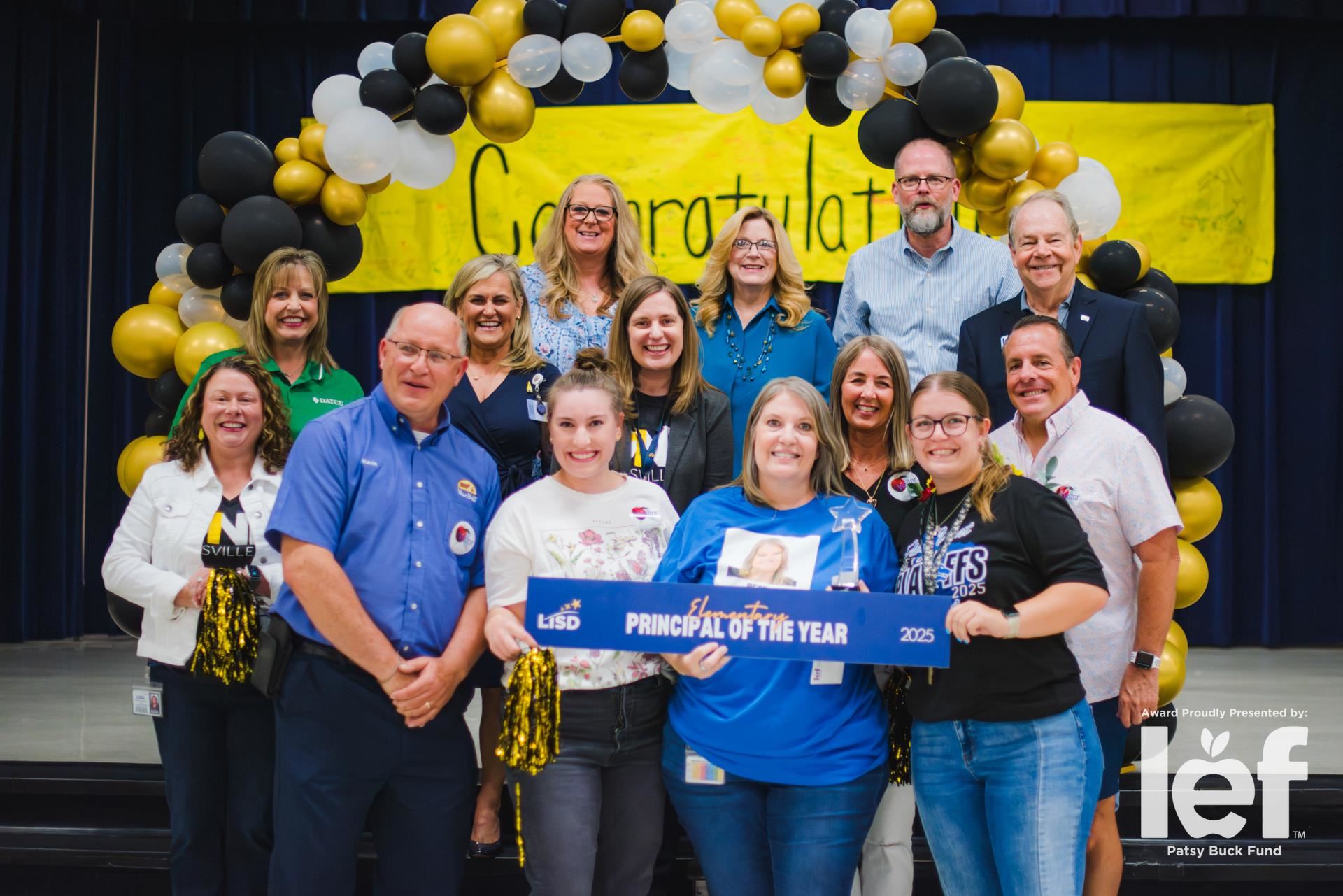 2024-25 LISD Elementary Principal of the Year Jennifer Barentine.