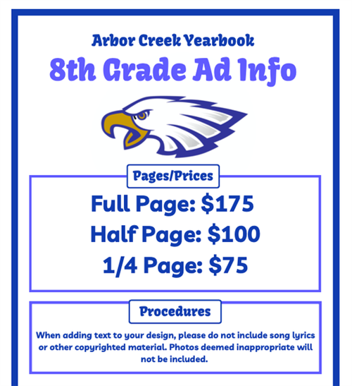 8th grade Ad
